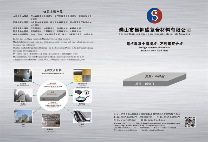 Stainless Steel Composite Plate Manufacturer