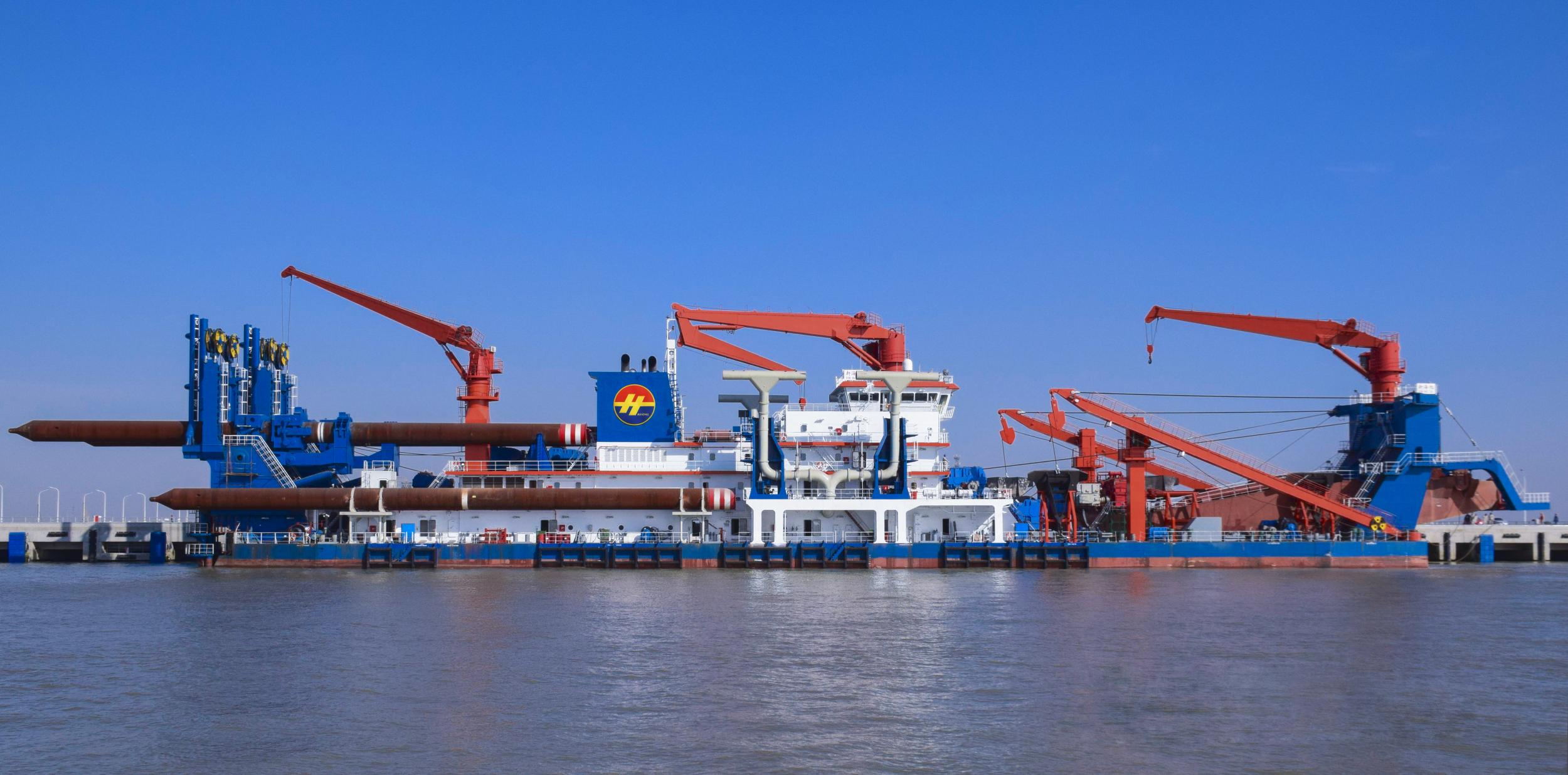 New Haixu, China's Largest Cutter Suction Dredger In The World, Set Sail