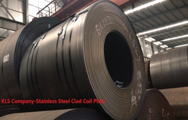 Stainless steel clad steel coil plate